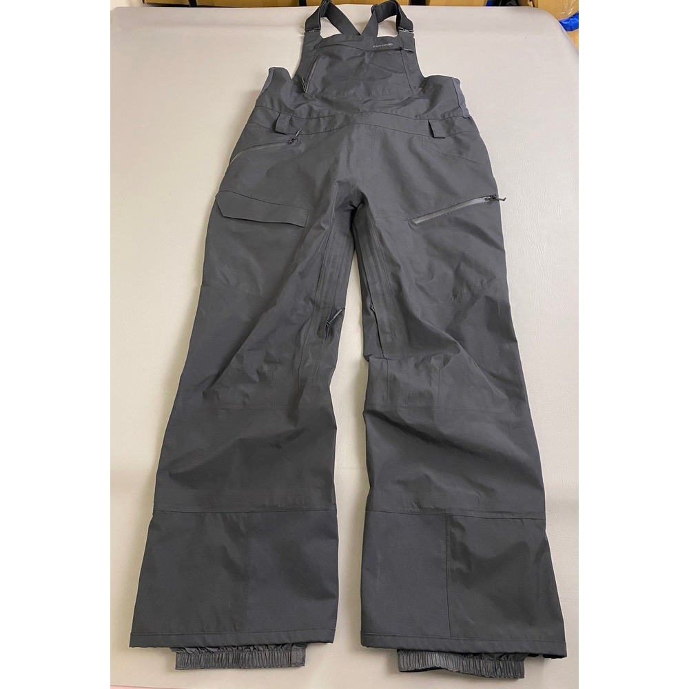 Dakine Beretta Gore-Tex 3L Bib Women's Size XL Black Snowboard Ski Pants EUC